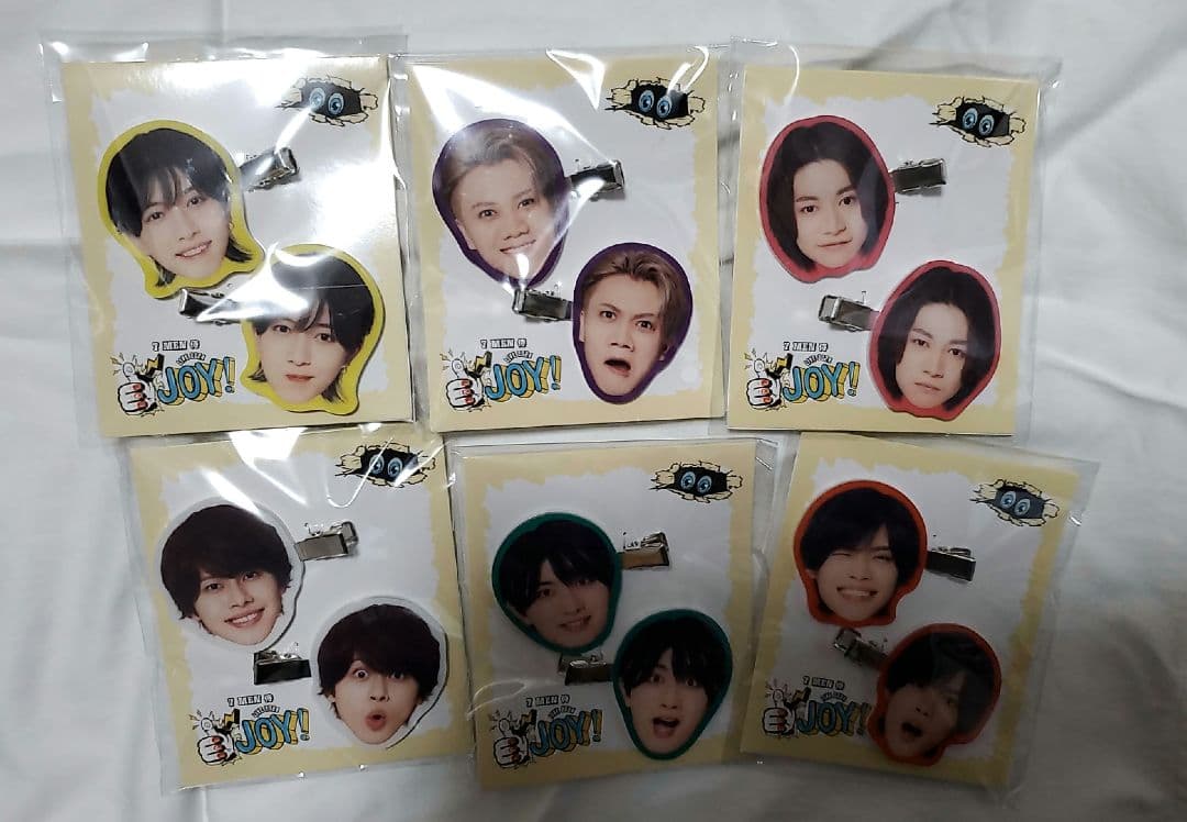 7MEN侍 and joy ヘアクリップ blu-ray