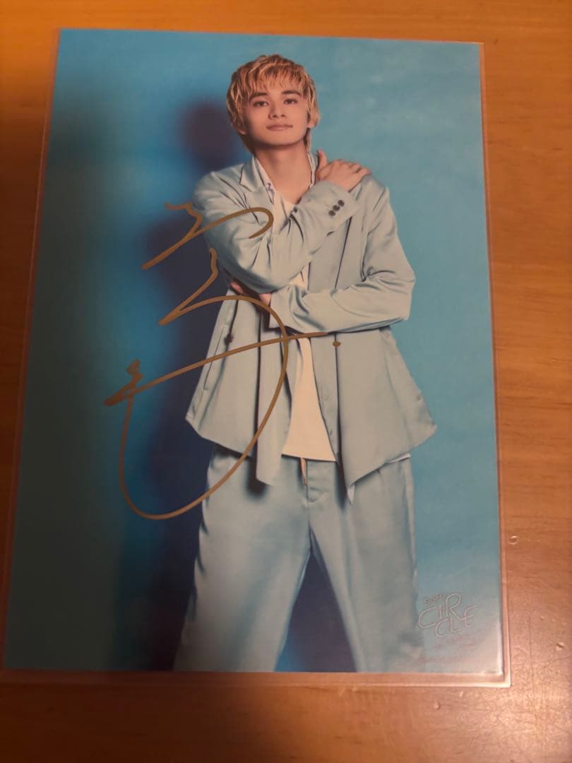 即購入可】DISH// 北村匠海 サイン入り生写真 DISH// 北村匠