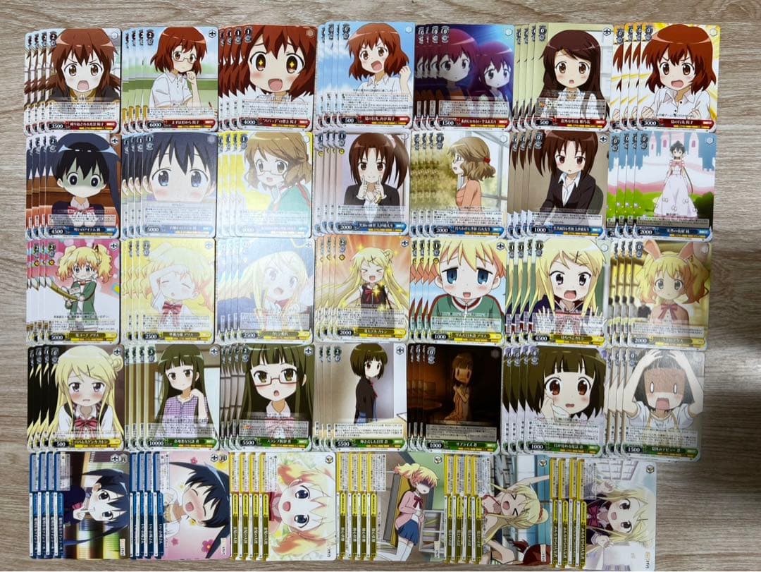 ヴァイスシュヴァルツ きんいろモザイク ノーマルTD4コン込RR以下4コン