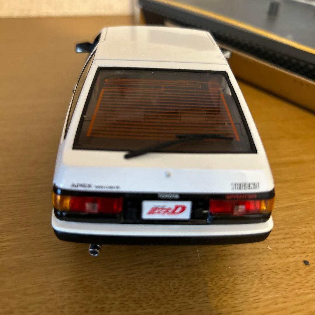 イニシャルD TOYOTA AE86 ミニカー　 台座ネジ欠品