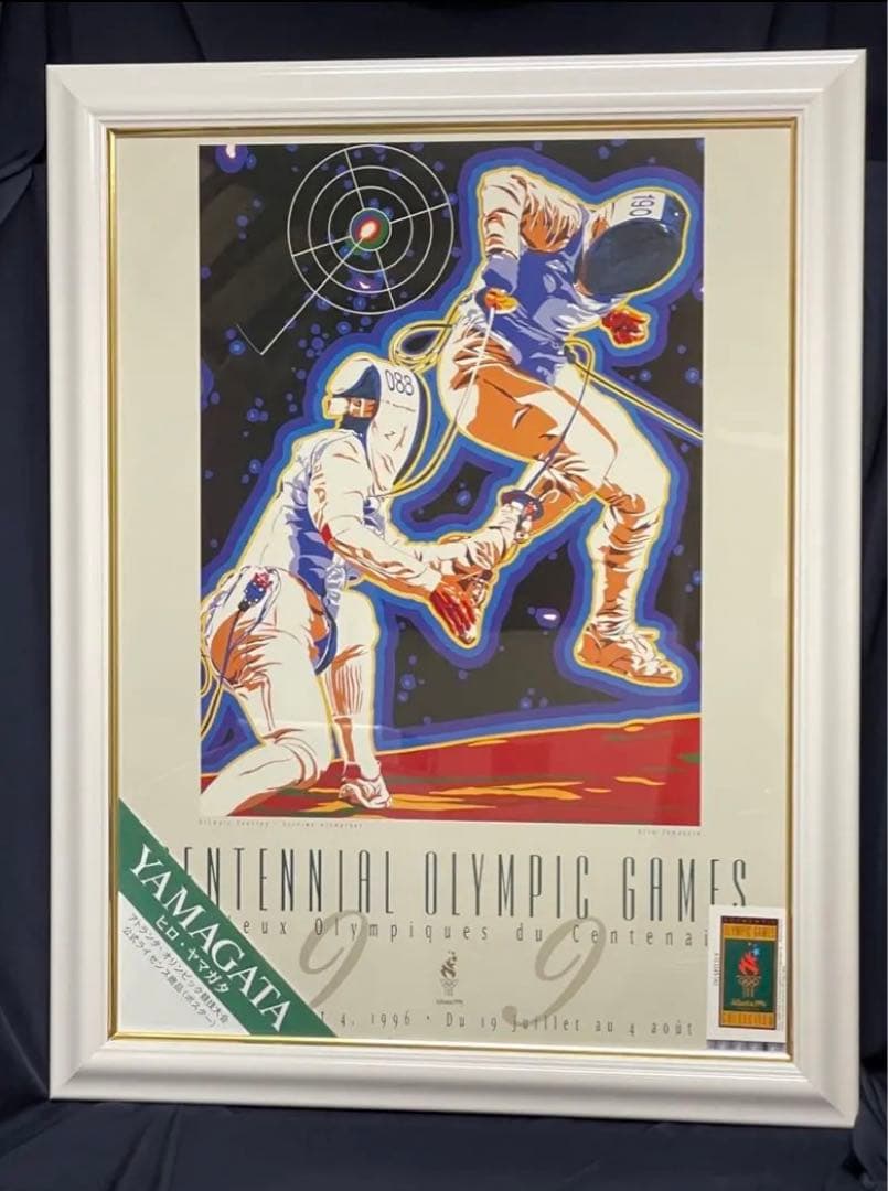 フェンシング　ヒロ・ヤマガタ　オリンピック 公式 ポスター