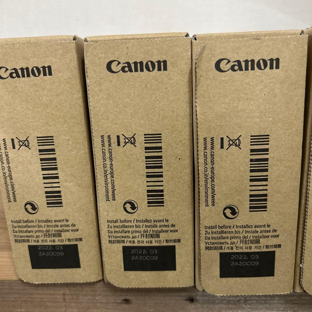 Canon インクPFI-710 4色5本セット　期限切れ