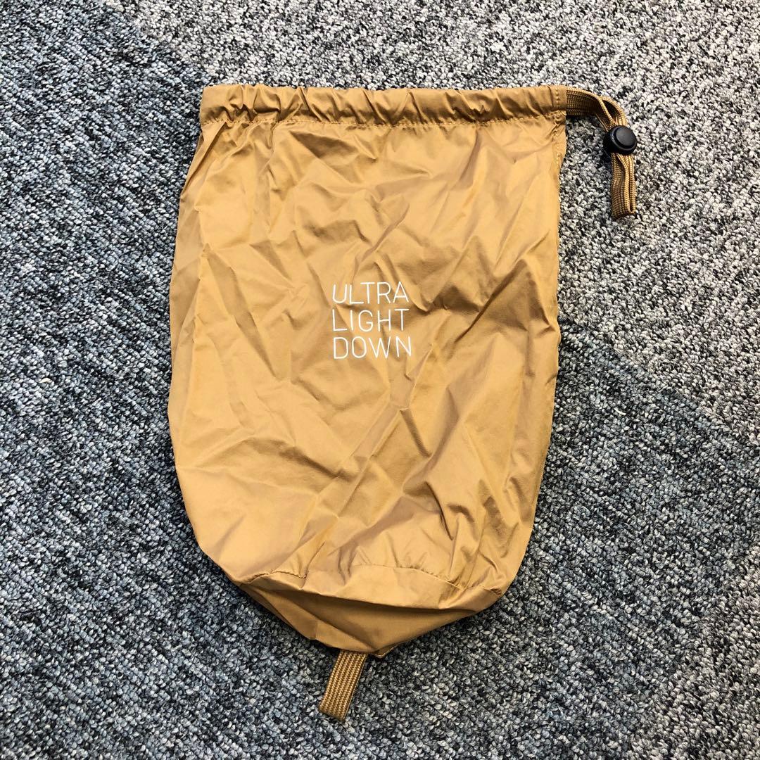 UNIQLOユニクロウルトラライトダウン収納袋 ジャケットサイズ