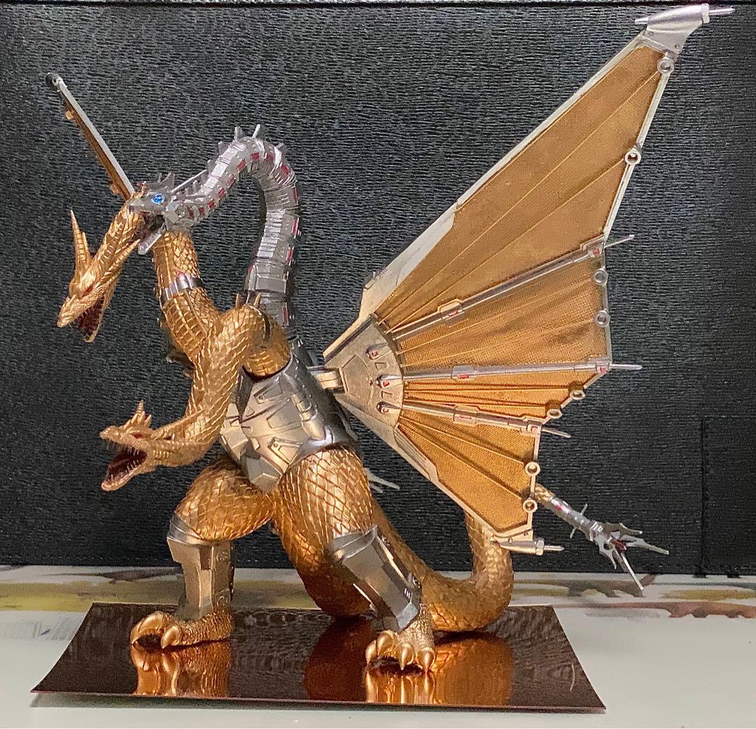 海洋堂 メカキングギドラ レジンキャストキット 完成品 原型制作 速水