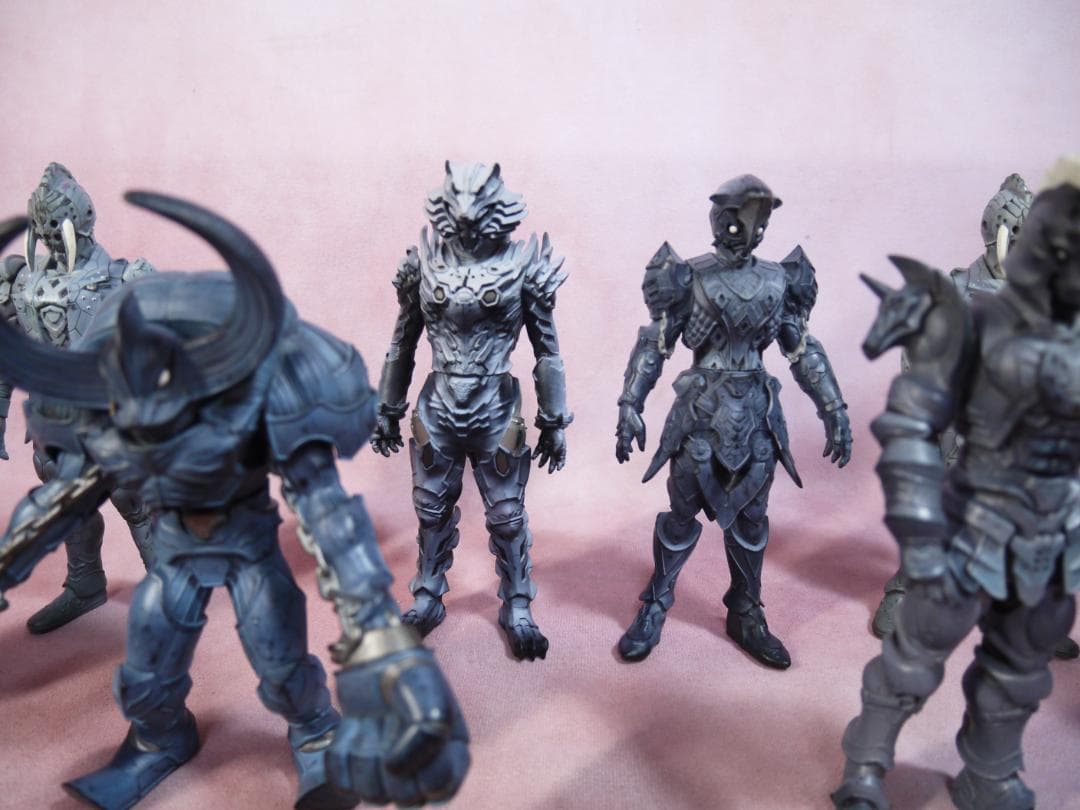 仮面ライダー555 オルフェノク ソフビ 8体セット 仮面ライダーファイズ