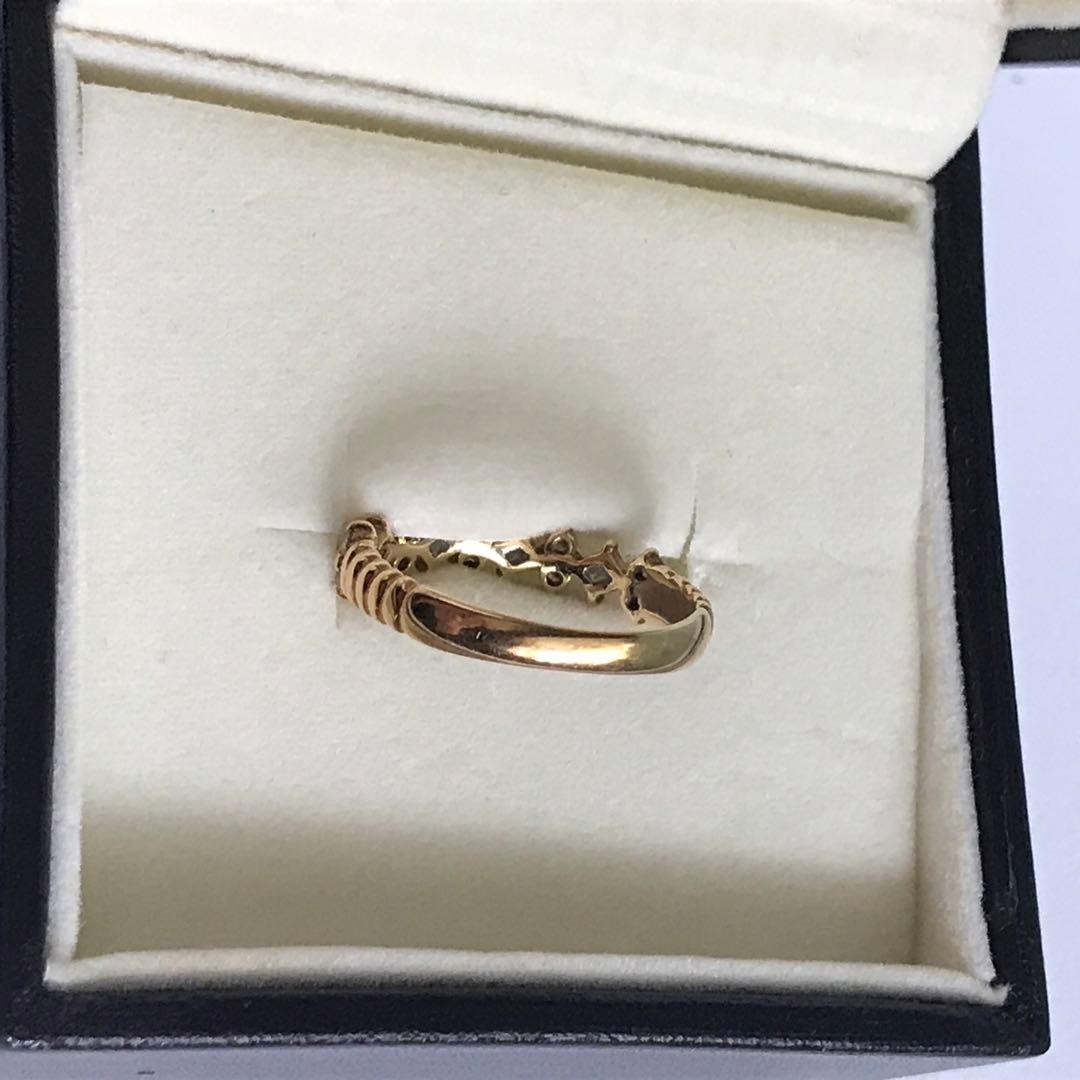 18K ダイヤモンドリング