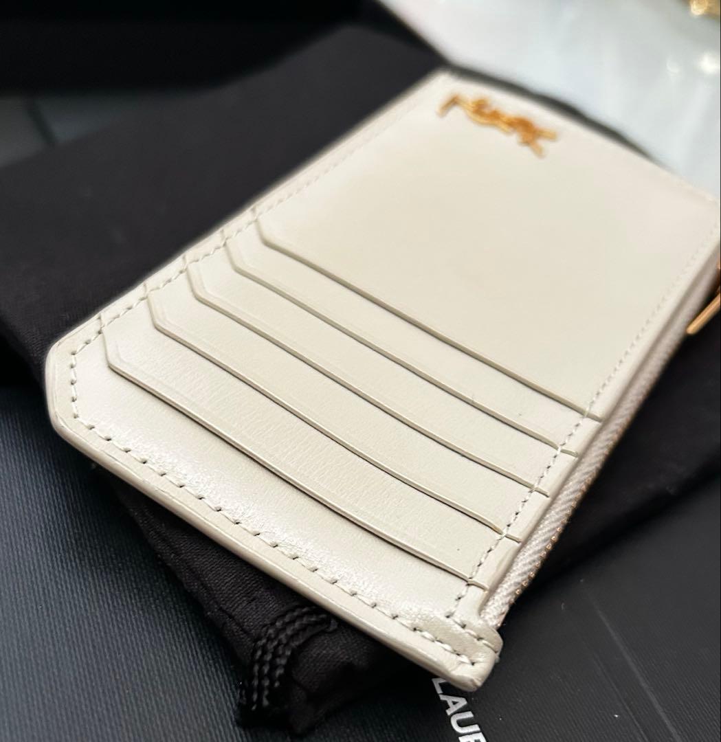 美品☆国内正規品　SAINT LAURENT 限定色★サンローラン　カードケース