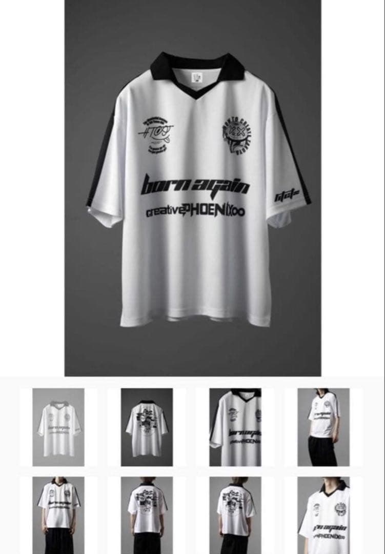 UVERworld TAKUYA∞の創り方 フットボール Tシャツ/ホワイト M 商品