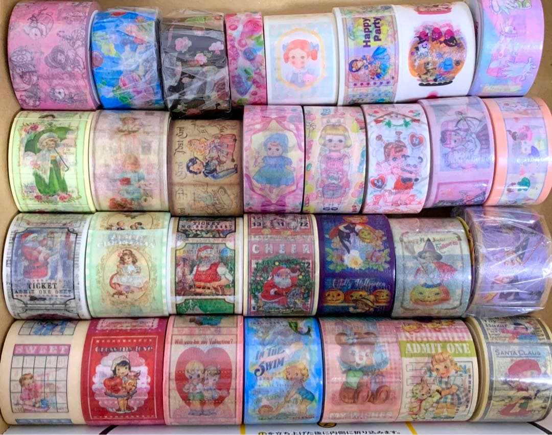 マスキングテープ まとめ売り 海外作家 中古 未使用