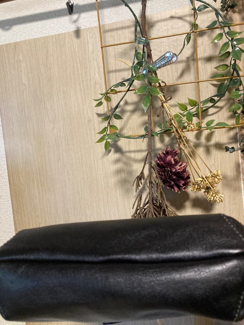 1／10までの特価！　Dakota ダブルベルトショルダーバッグ　黒