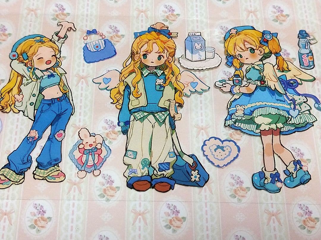 のこり2✩再販✩J472＃彩色衣橱(PET)普通小狗切り売り海外人物