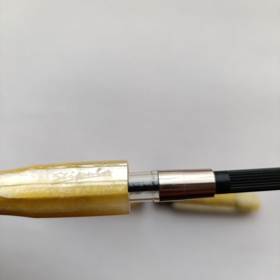 スティピュラ デュエット イエロー 万年筆 M