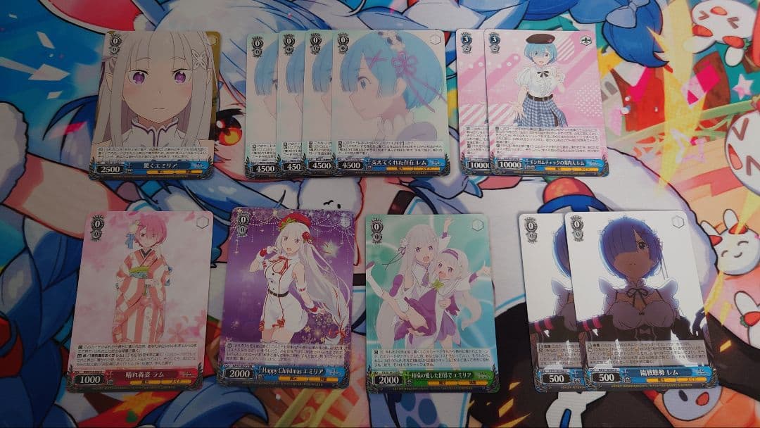 【24時間以内発送】リゼロ　8門デッキ　デッキパーツ付き