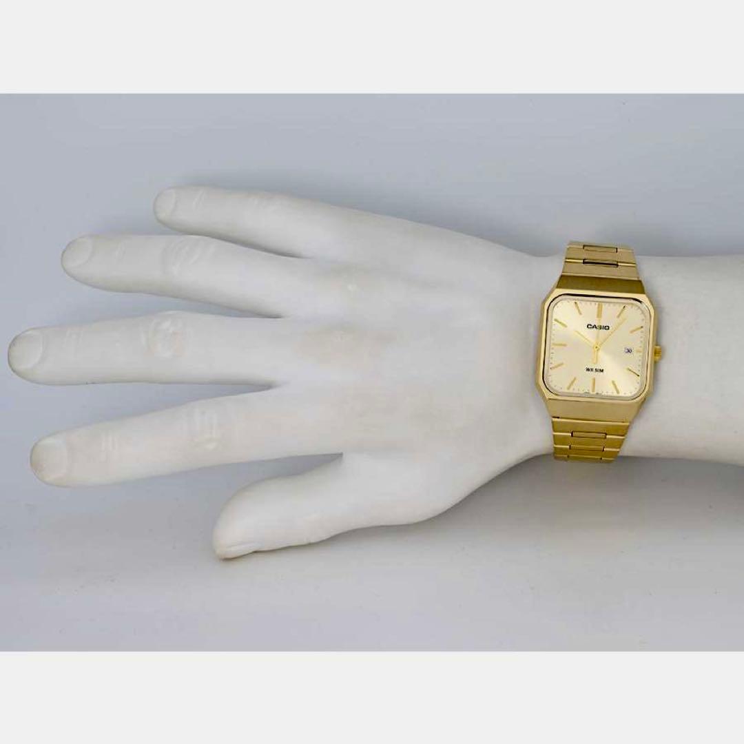 【新品】【希少】CASIO カシオ MTP-B185G-9A ゴールド