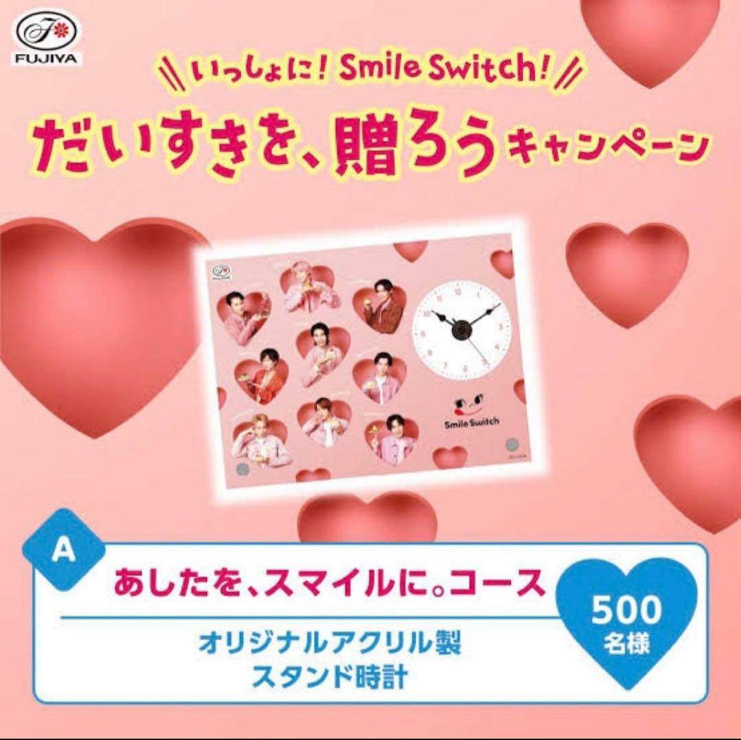 Man 不二家 スタンド時計