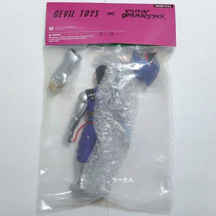 ろ*か様 パンクドランカーズ あいつ サイバー忍者 紫 フィギュア