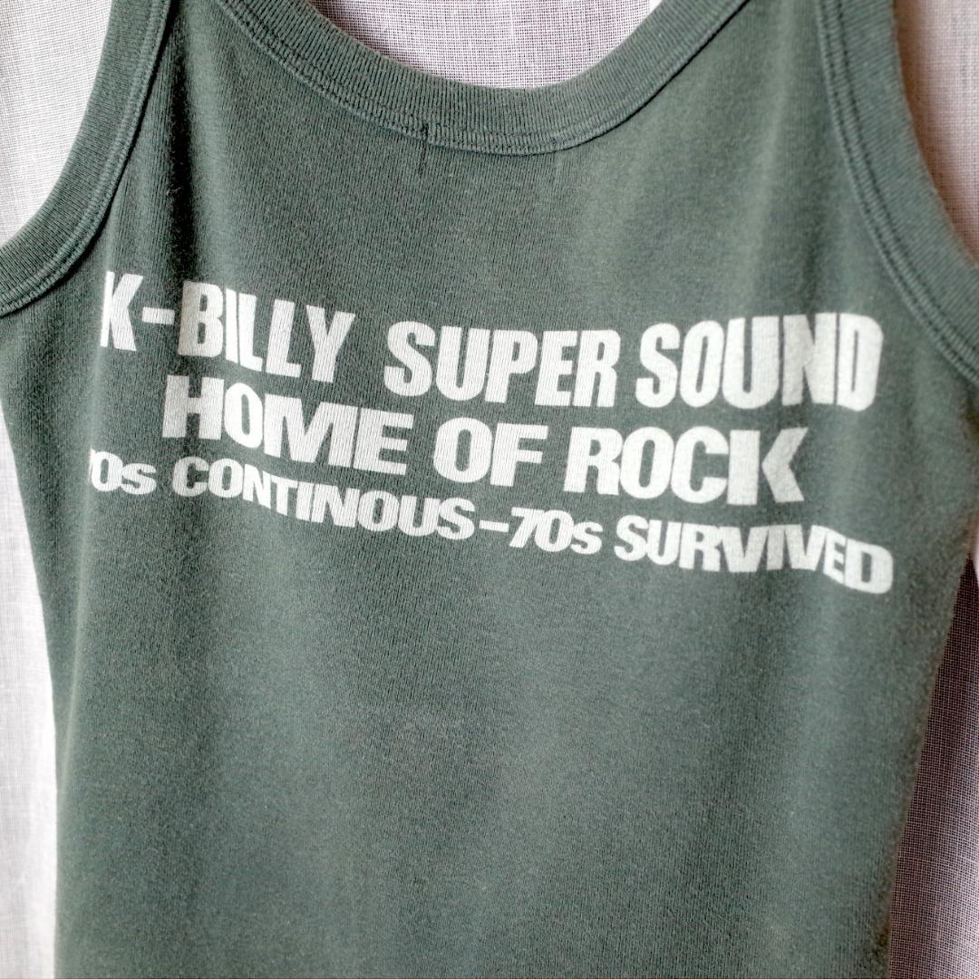 ヒステリックグラマー タンクトップ　キャミソール ヘッドフォンスカル Y2K