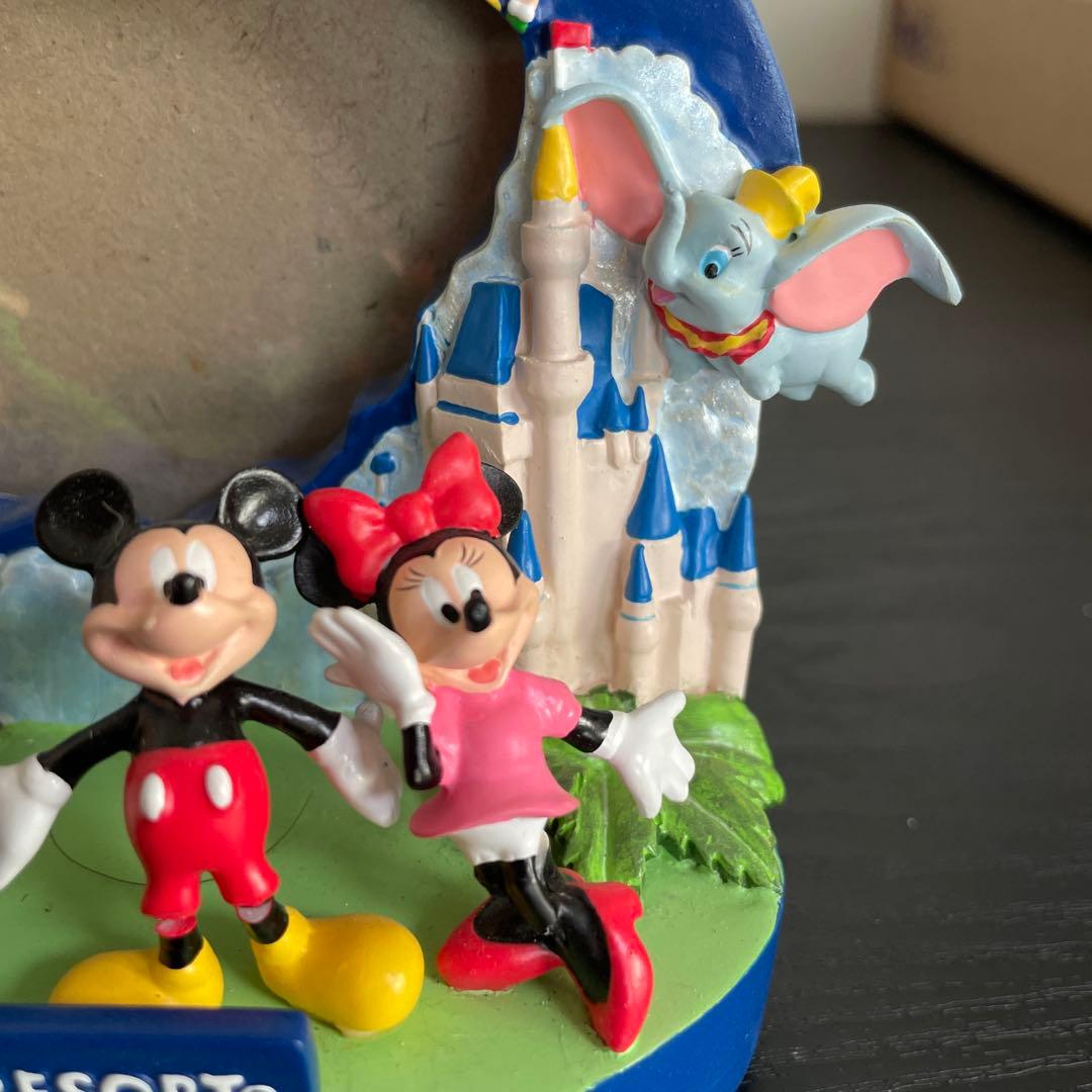 ディズニーランド　ミッキーミニー　お土産　フォトスタンド　置き物　3点セット
