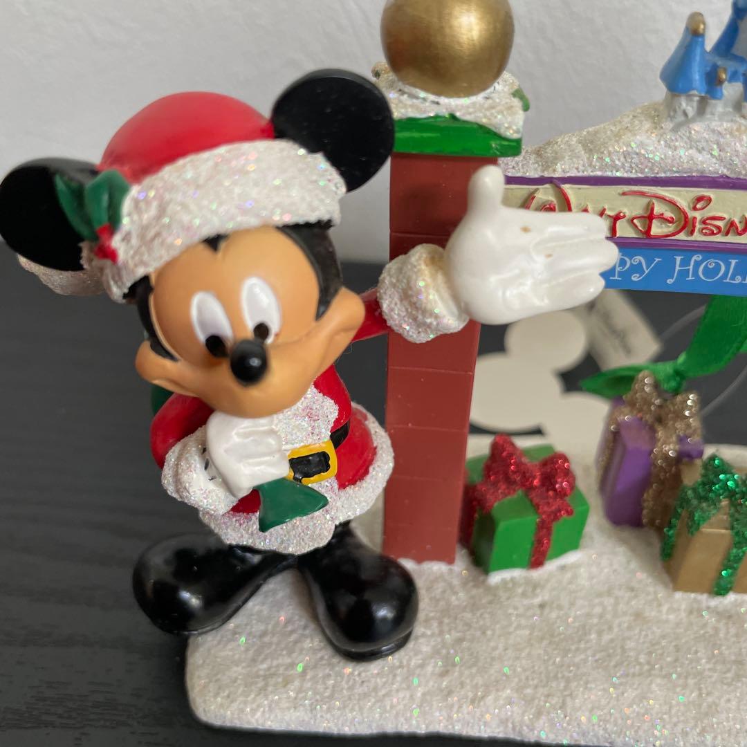 ディズニーランド　ミッキーミニー　お土産　フォトスタンド　置き物　3点セット