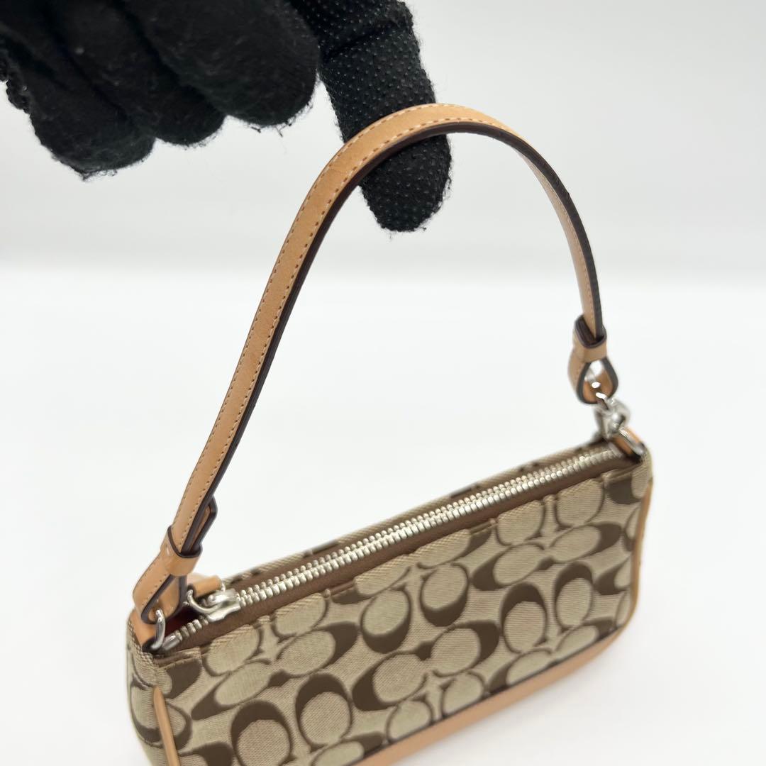 バッグ Coach 6094 Signature Accessory pouch y2k