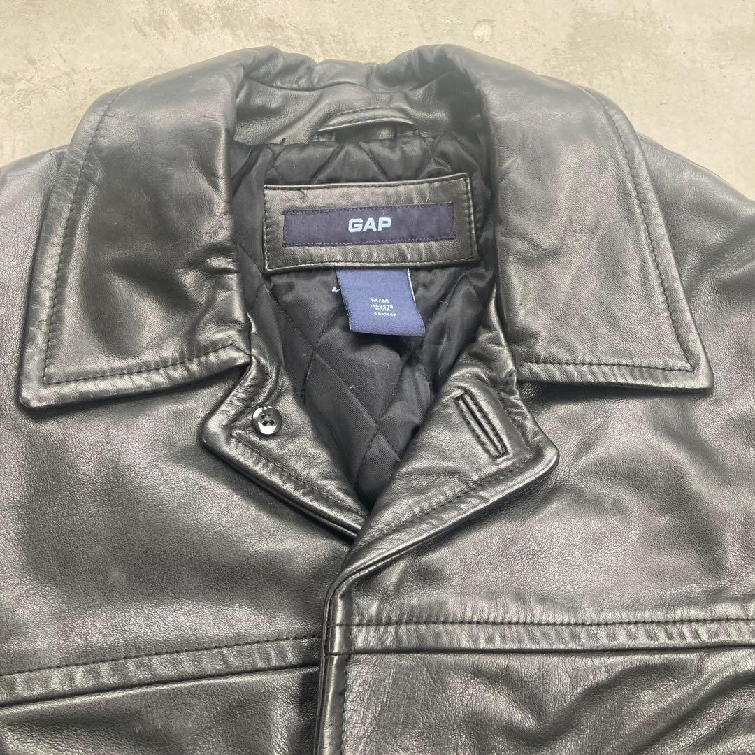 本日限定 OLD GAP レザージャケット レザー カーコート 野村訓市着用