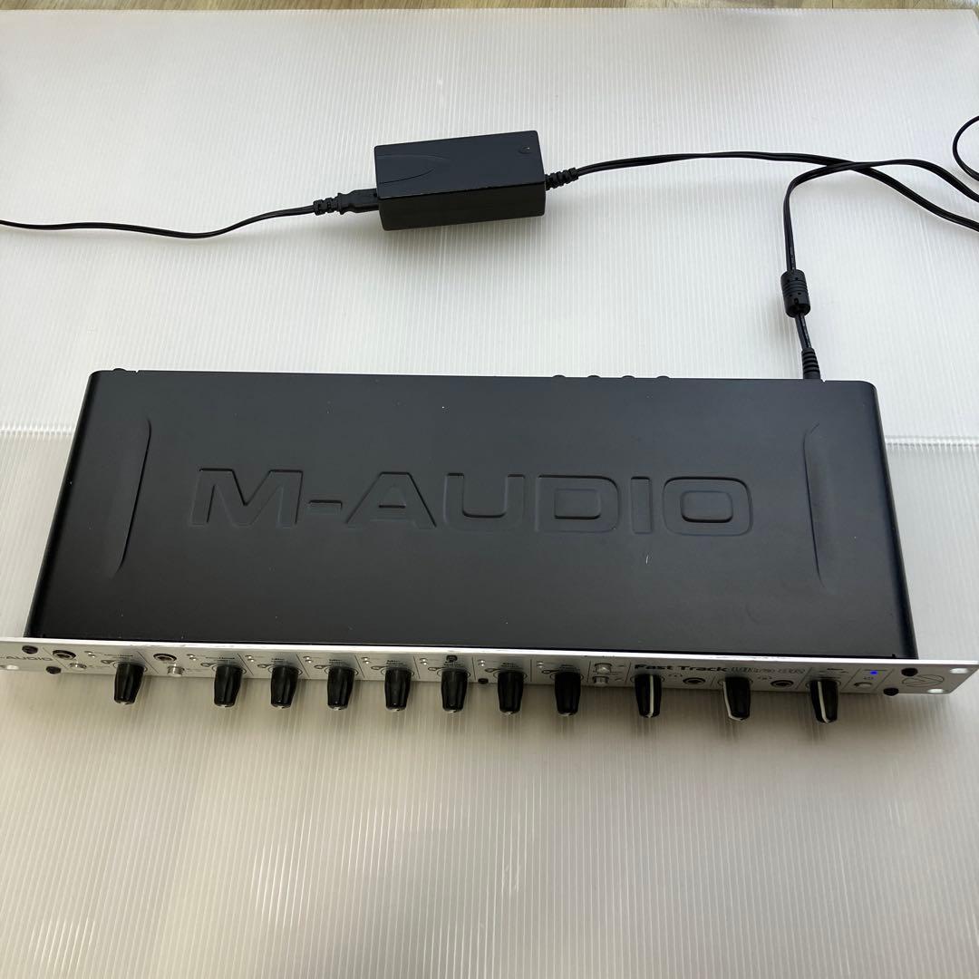 M-AUDIO Fast Track Ultra 8R アダプタ付き 藤本健のDigital Audio Laboratory