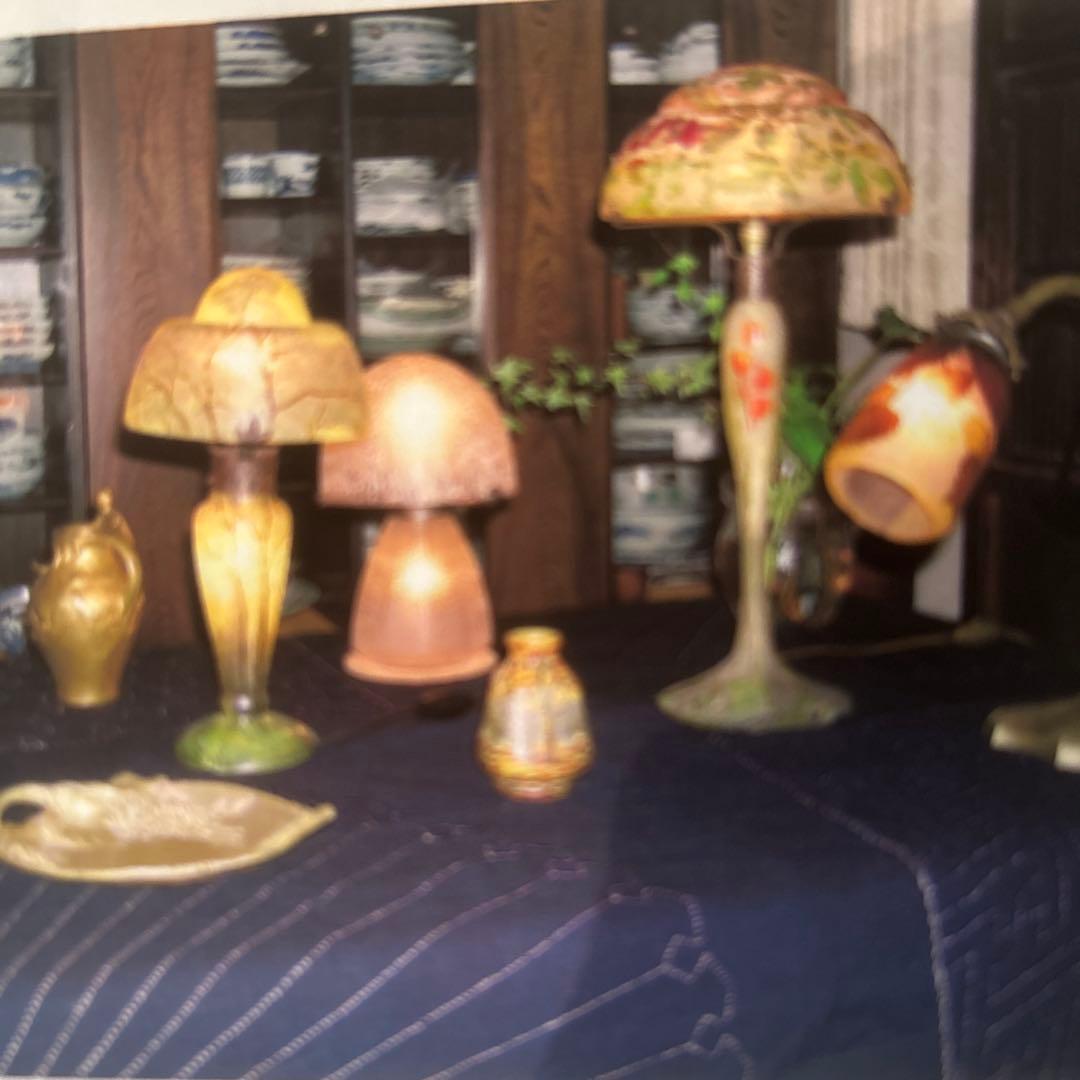 ドーム アール・デコランプ DAUM NANCY FRANCE アンティーク