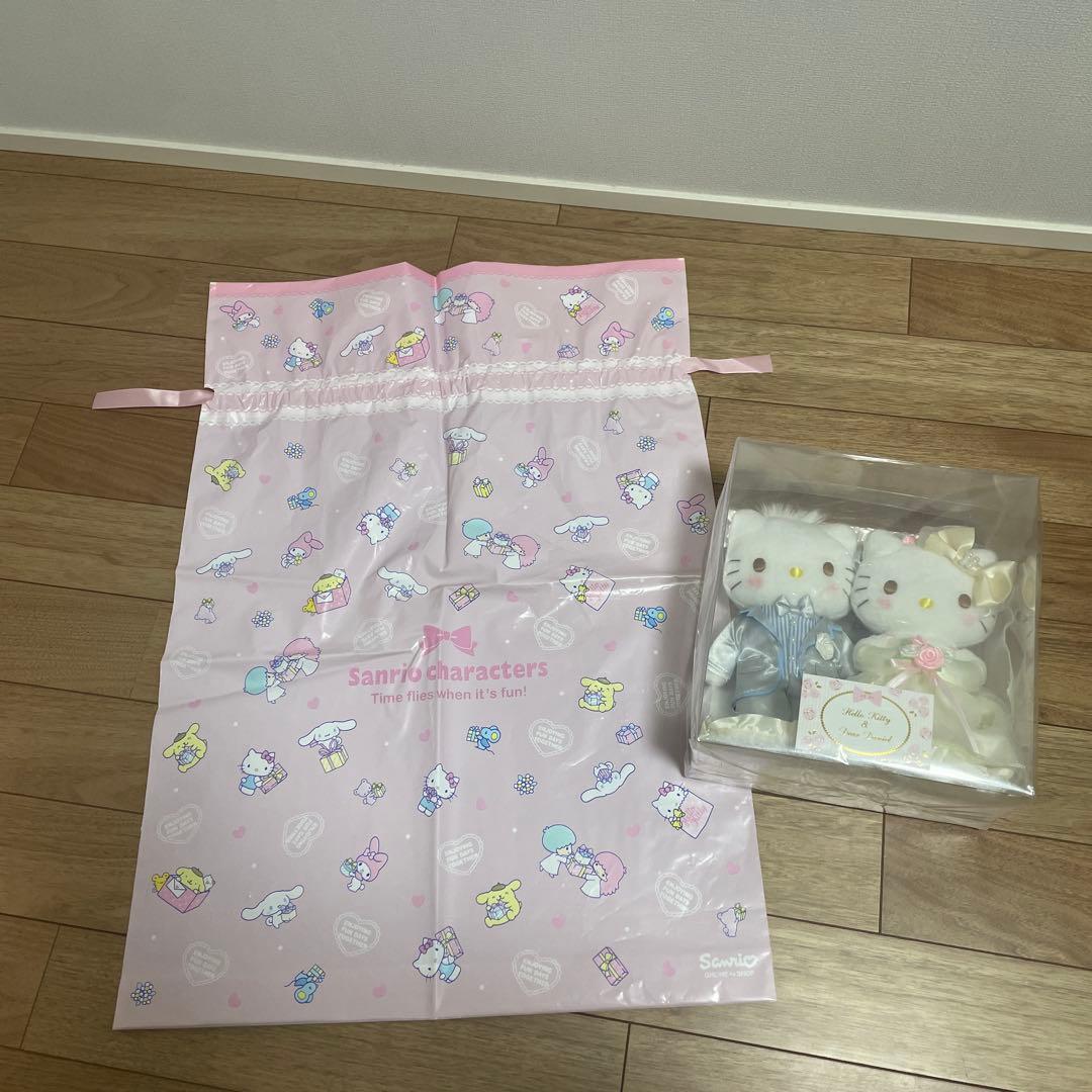 ハローキティ　ダニエル　サンリオ　レア　ウェディング　ドール　ぬいぐるみ　人形