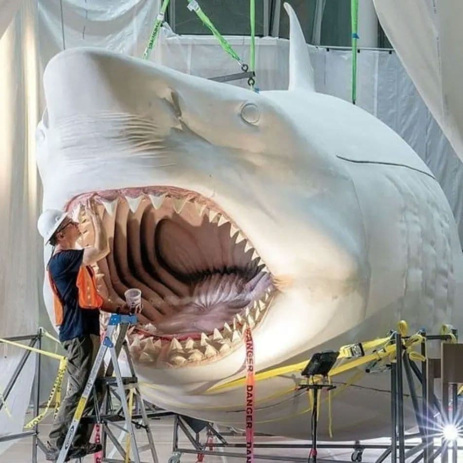 サメの歯 メガロドン 歯化石 特大 100mm 美麗 完全ナチュラル 希少標本