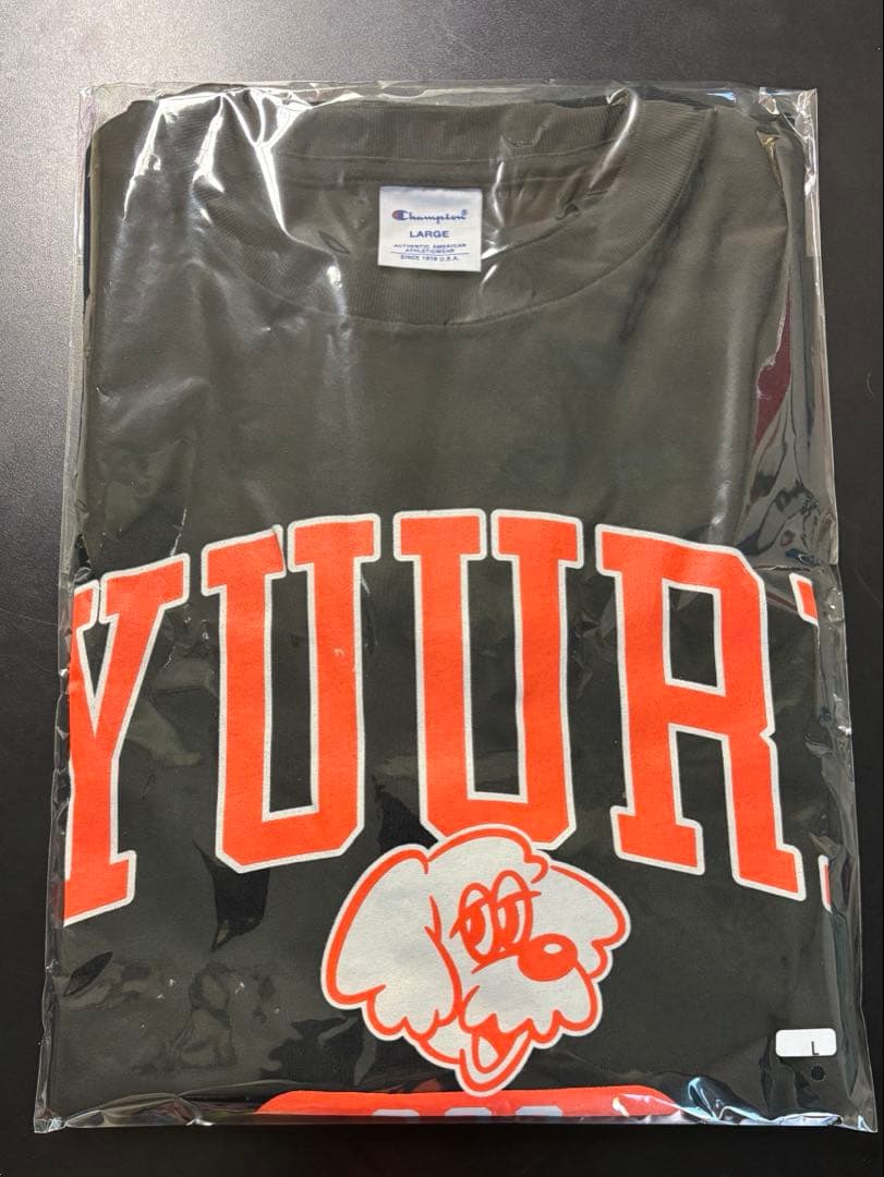 値下 優里受注生産限定TシャツLサイズ ショッパー付