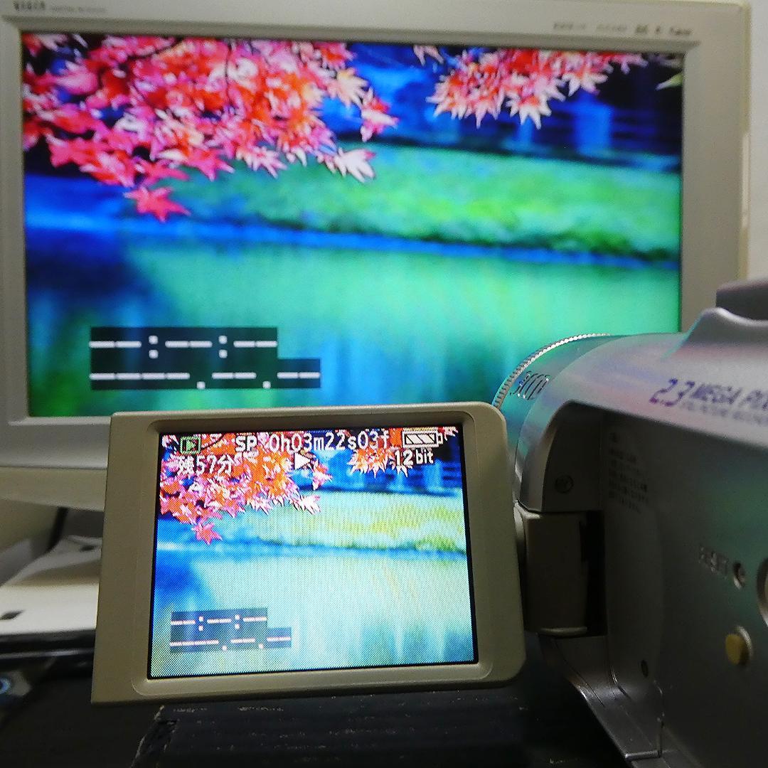 美品・動作良好 パナソニックNV-GS150 MiniDVビデオ DVD化に最適