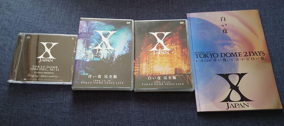 限定版】X JAPAN COMPLETE II Box set, CD+DVD X JAPAN/青い夜 白い