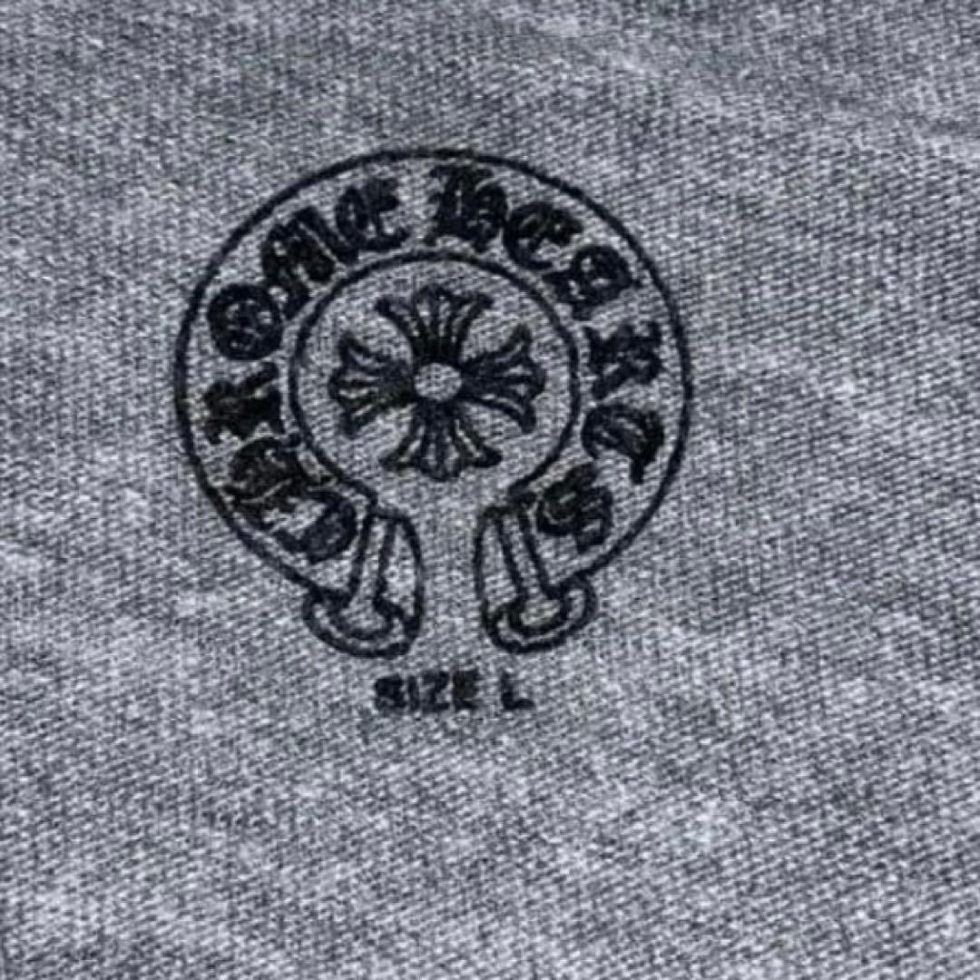 CHROME HEARTS・アーカイブ】七分袖ヘンリーネック 大判クロス付き
