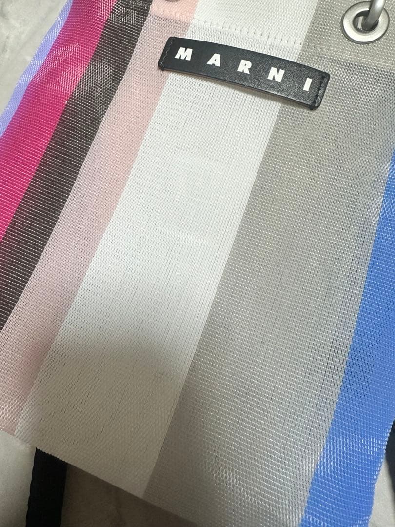 MARNI MARKET ショルダーバッグ ハンドバッグ マルニ リリーホワイト