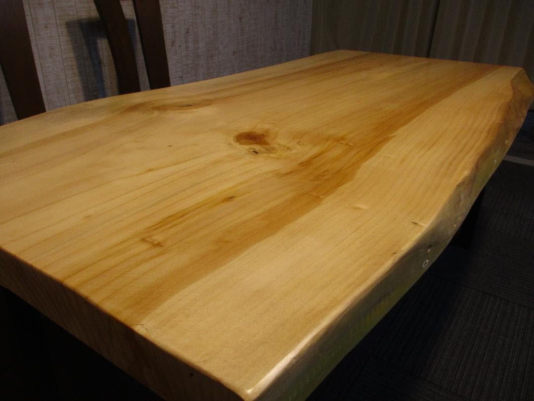 # 1391■　専用　銀杏　イチョウ　テーブル　　ダイニング　座卓　一枚板