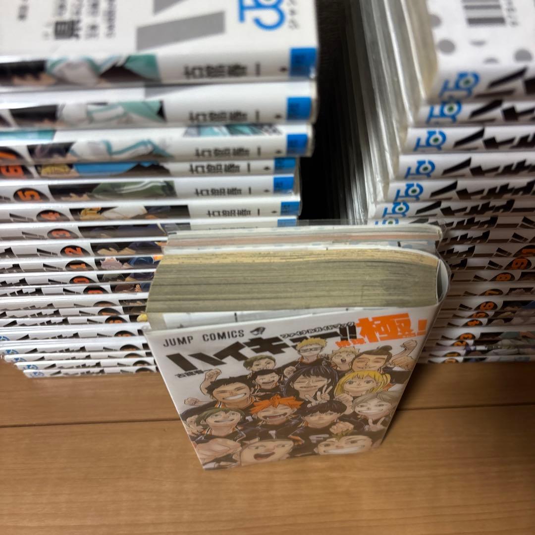 12/15まで値引き!!ハイキュー漫画セット1~38巻＋45巻＋ガイドブック2冊