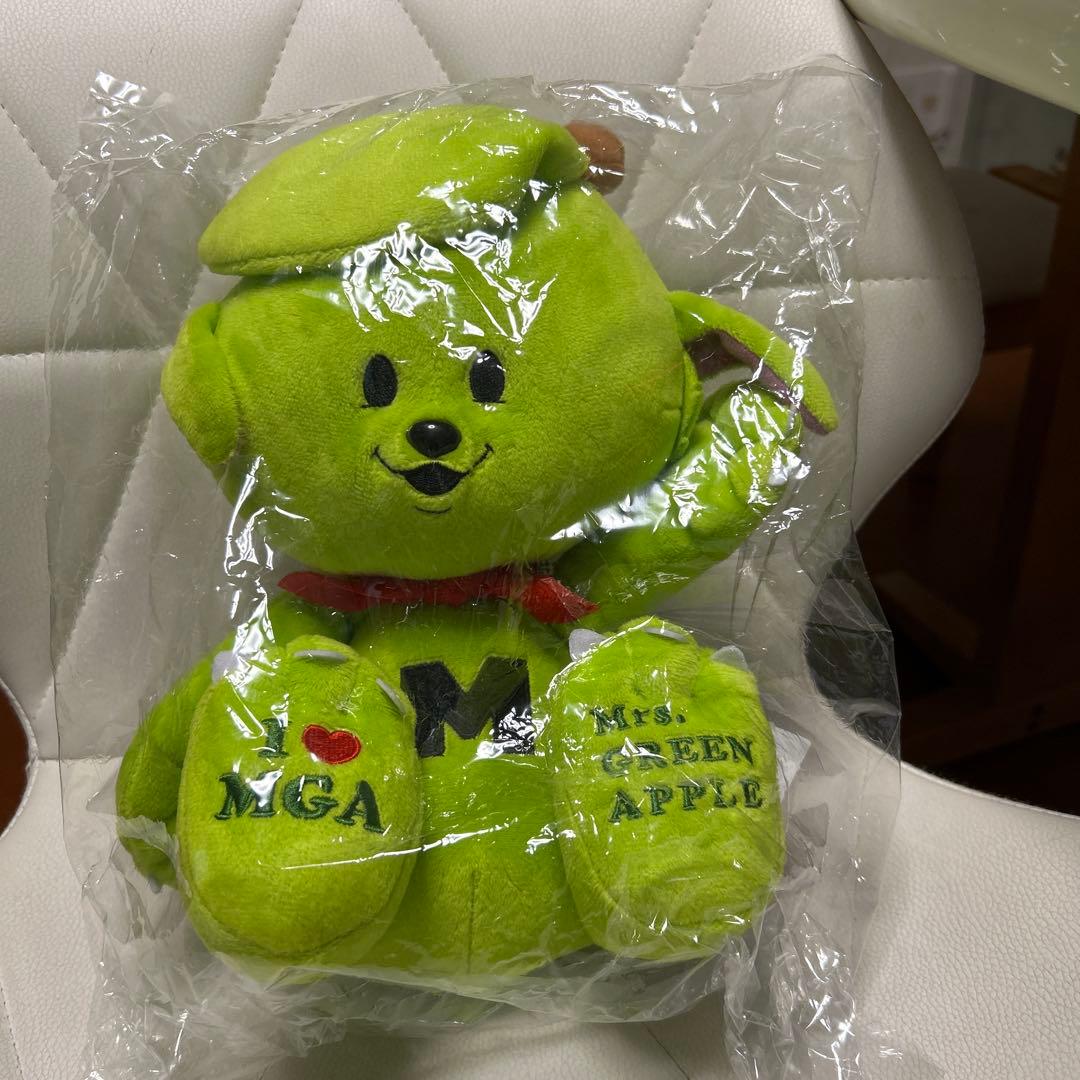 【お値下げしました】Mrs. GREEN APPLE メメル ぬいぐるみ 2026年最新】mrs. green apple メメル ぬいぐるみ 受注生産 fc限定の