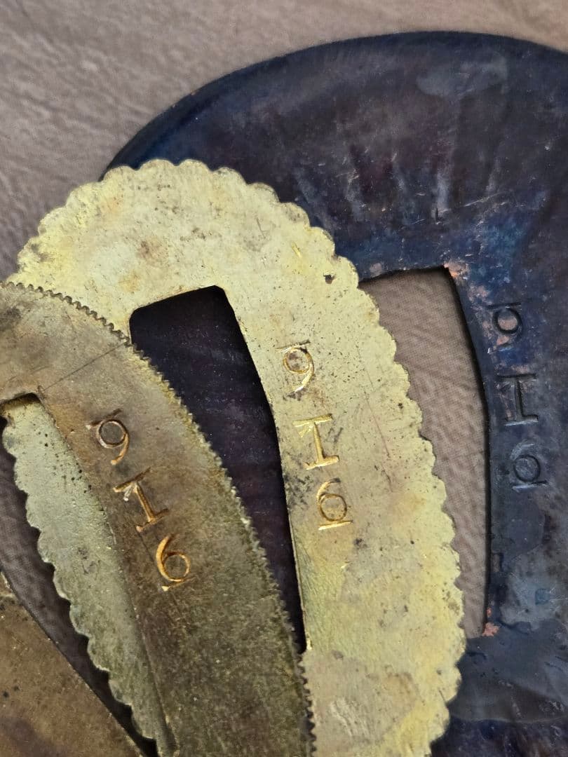 第二次大戦頃/実物　極美品　海軍士官軍刀拵え(刀身なし)　高級漆鞘　番号揃い