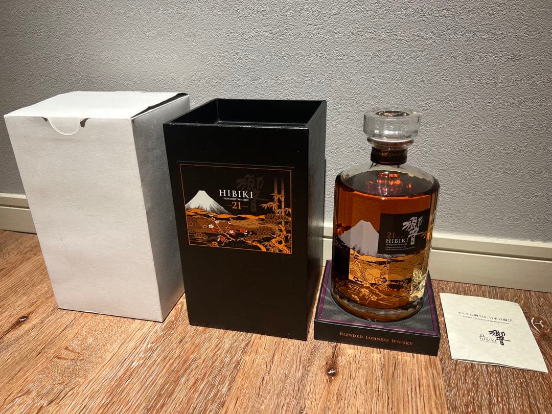 HIBIKI 21年 花鳥風月 ブレンデッドウイスキー 700ml 43% HIBIKI 21年