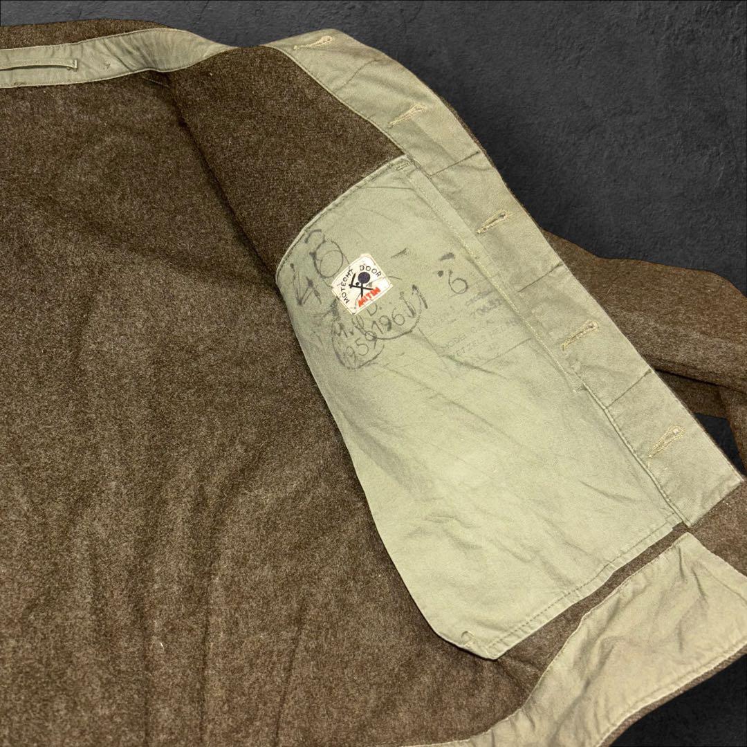 50s British Army ウール地 バトルドレスジャケット US 短丈