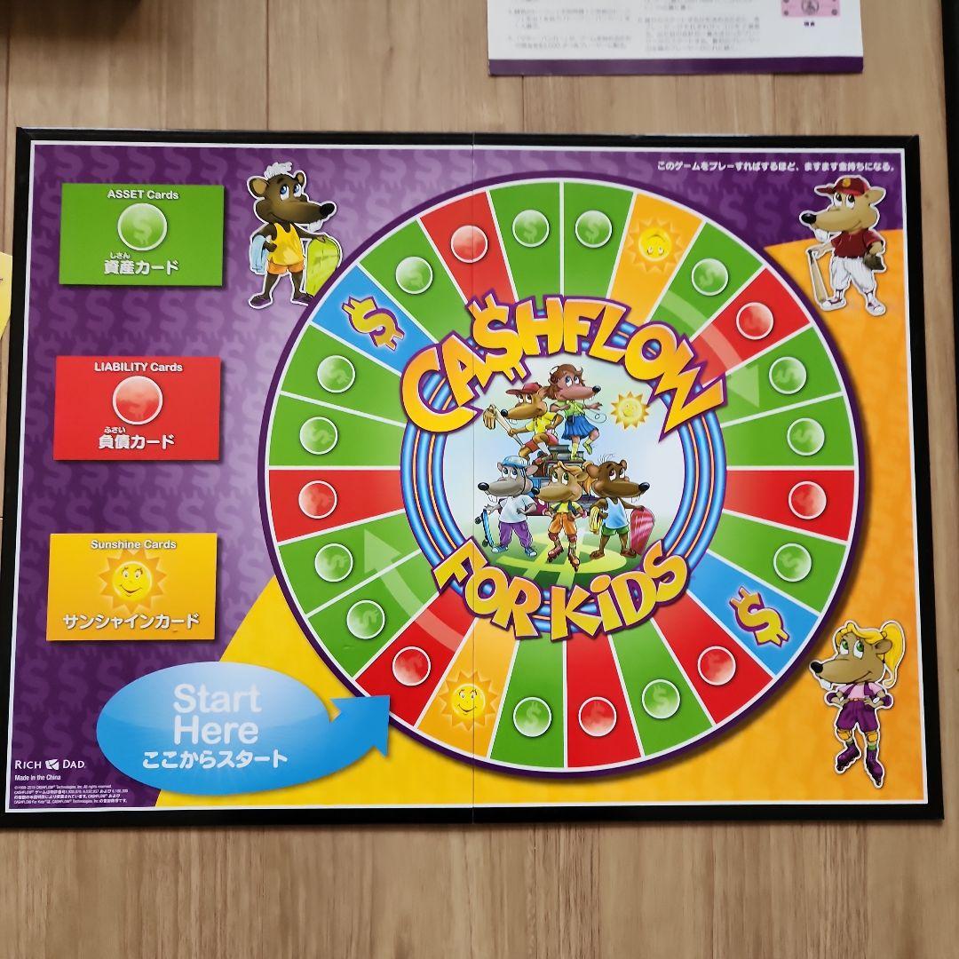 CASHFLOW FOR KIDS ボードゲーム