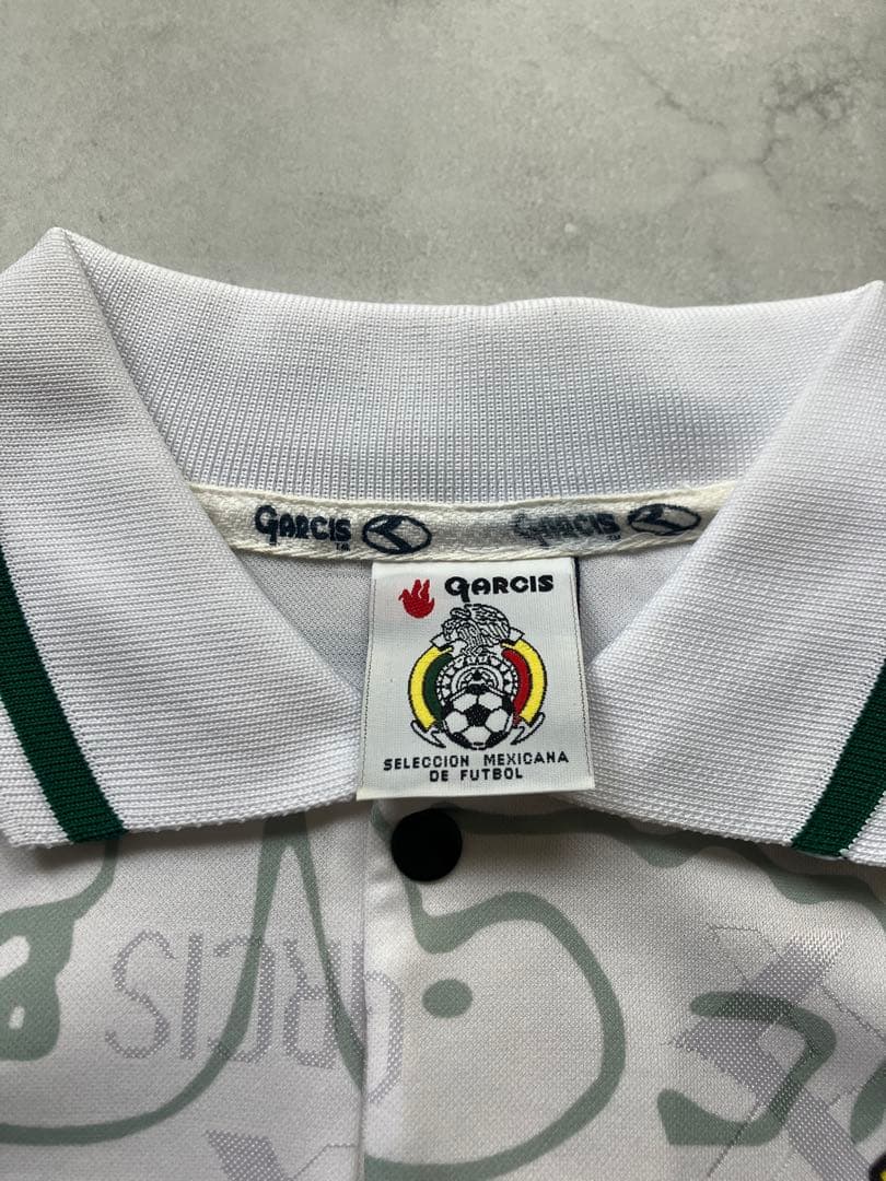 激レア1999年メキシコ代表アウェイユニフォーム襟付きヴィンテージ