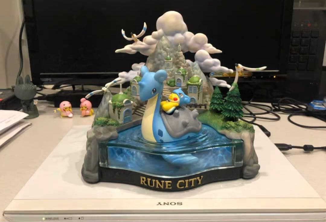 ポケモン ラプラス ルネシティ ガレージキット ガレキ スタチュー②