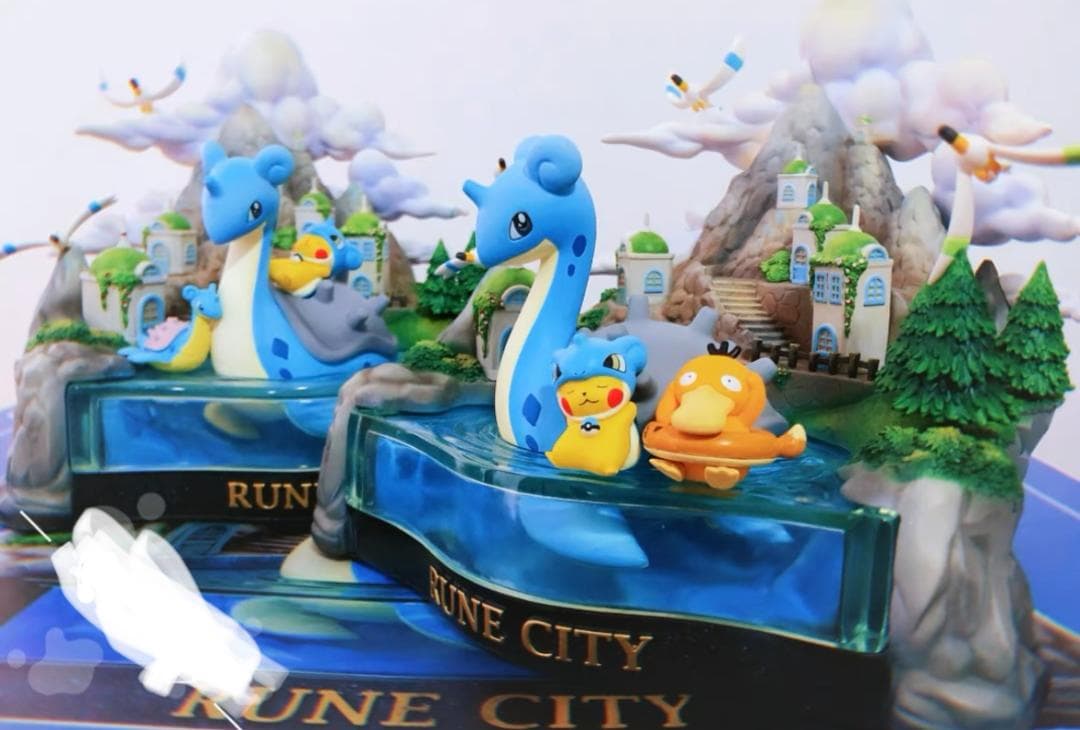 ポケモン ラプラス ルネシティ ガレージキット ガレキ スタチュー②