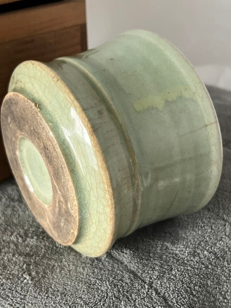 古美術・青磁香炉；XG—-0022