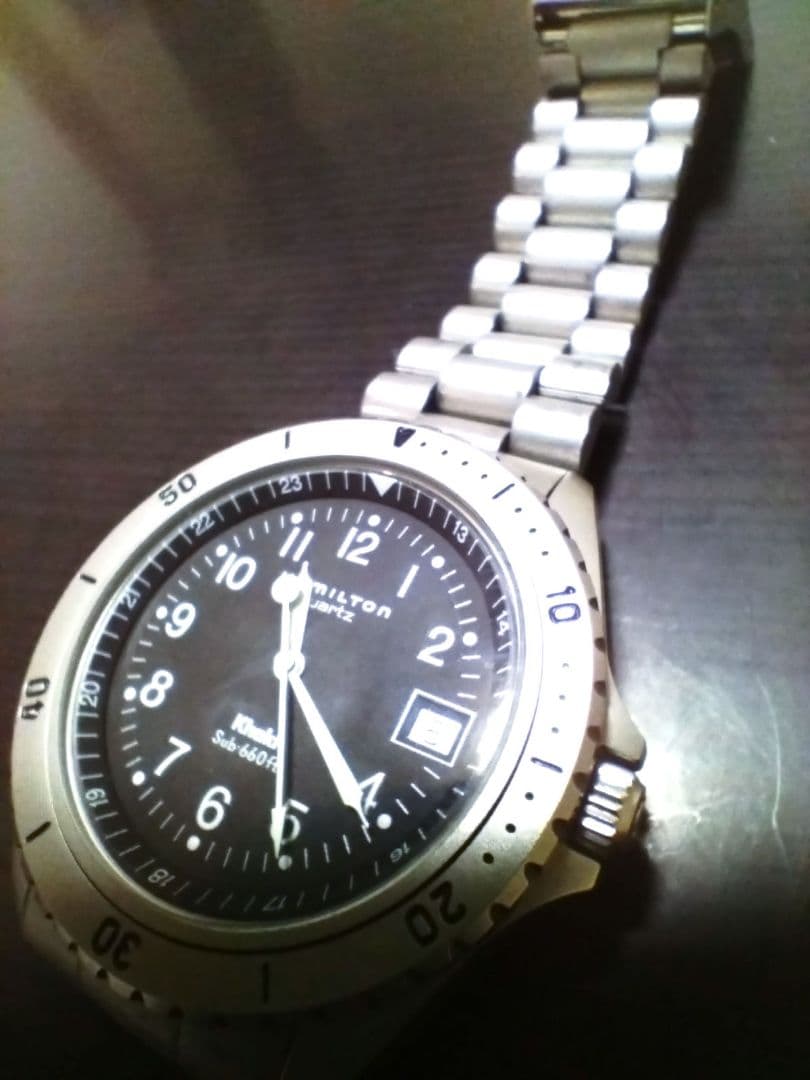 Hamilton khaki sub660ft ハミルトン　訳あり