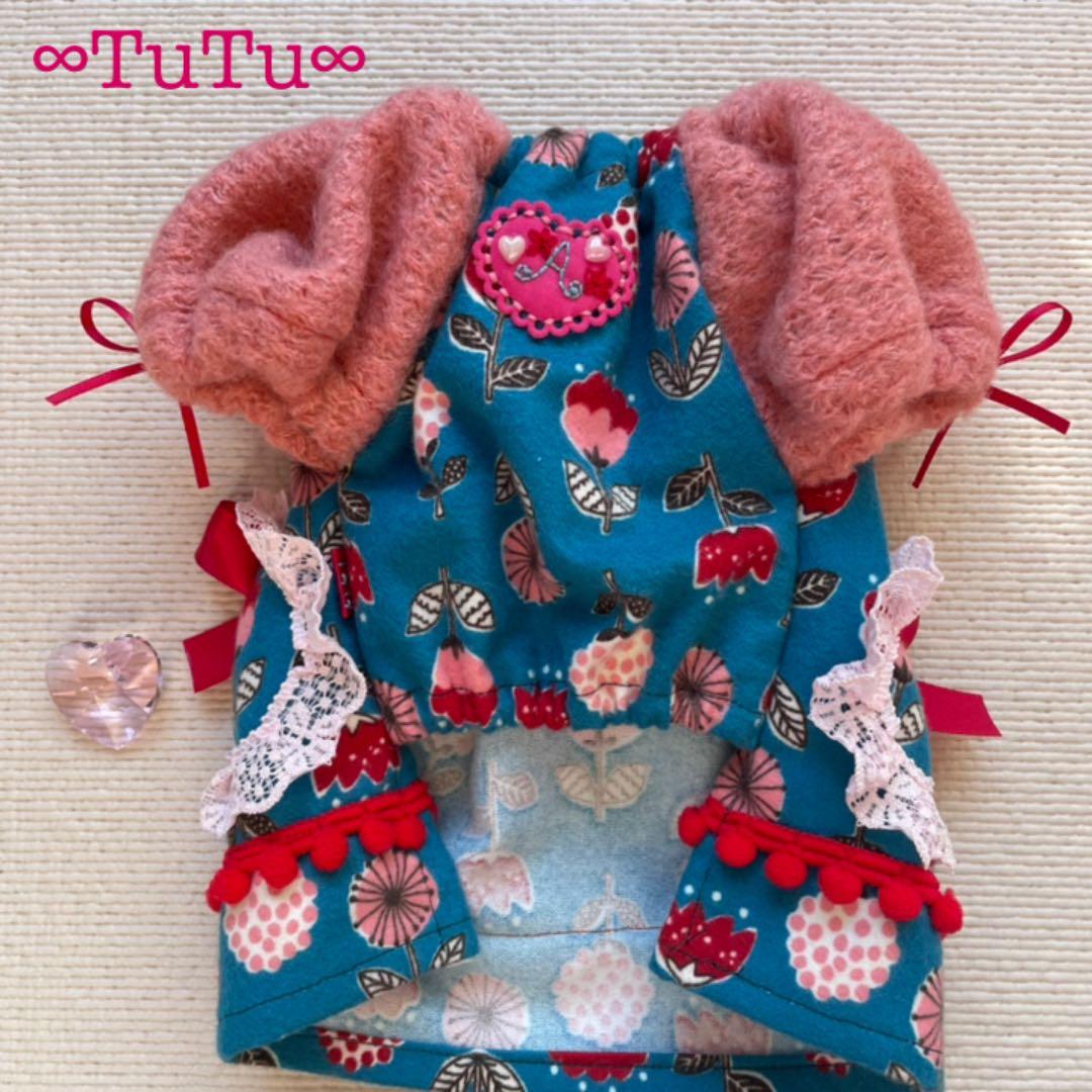 昭和レトロチックな「あそび着」オーダーページ犬服ハンドメイド