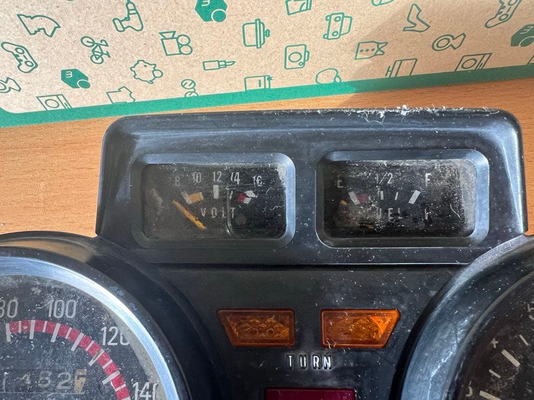 XJ400D純正メーター