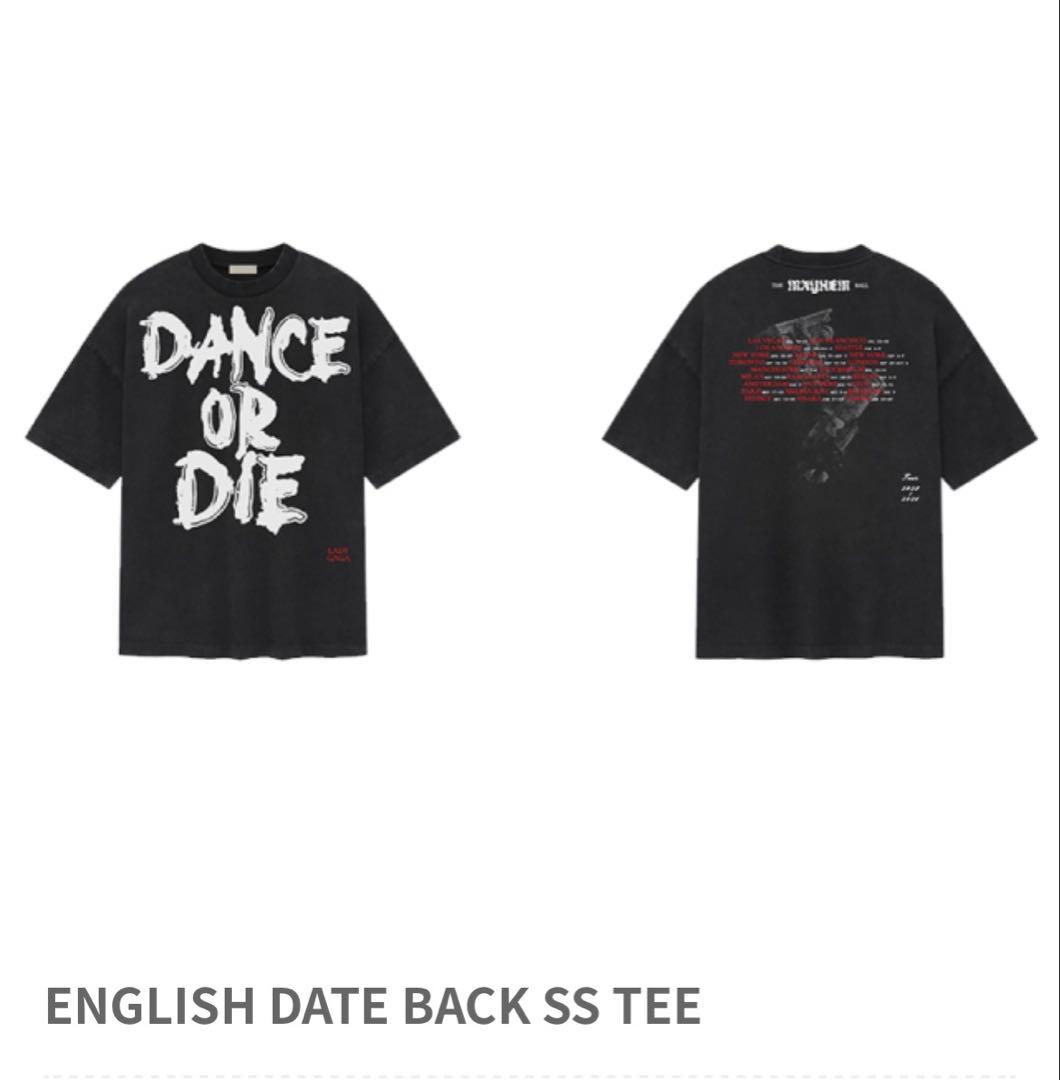 LadyGaga 2026 The MAYHEM Ball 公式Tシャツ L - メルカリ