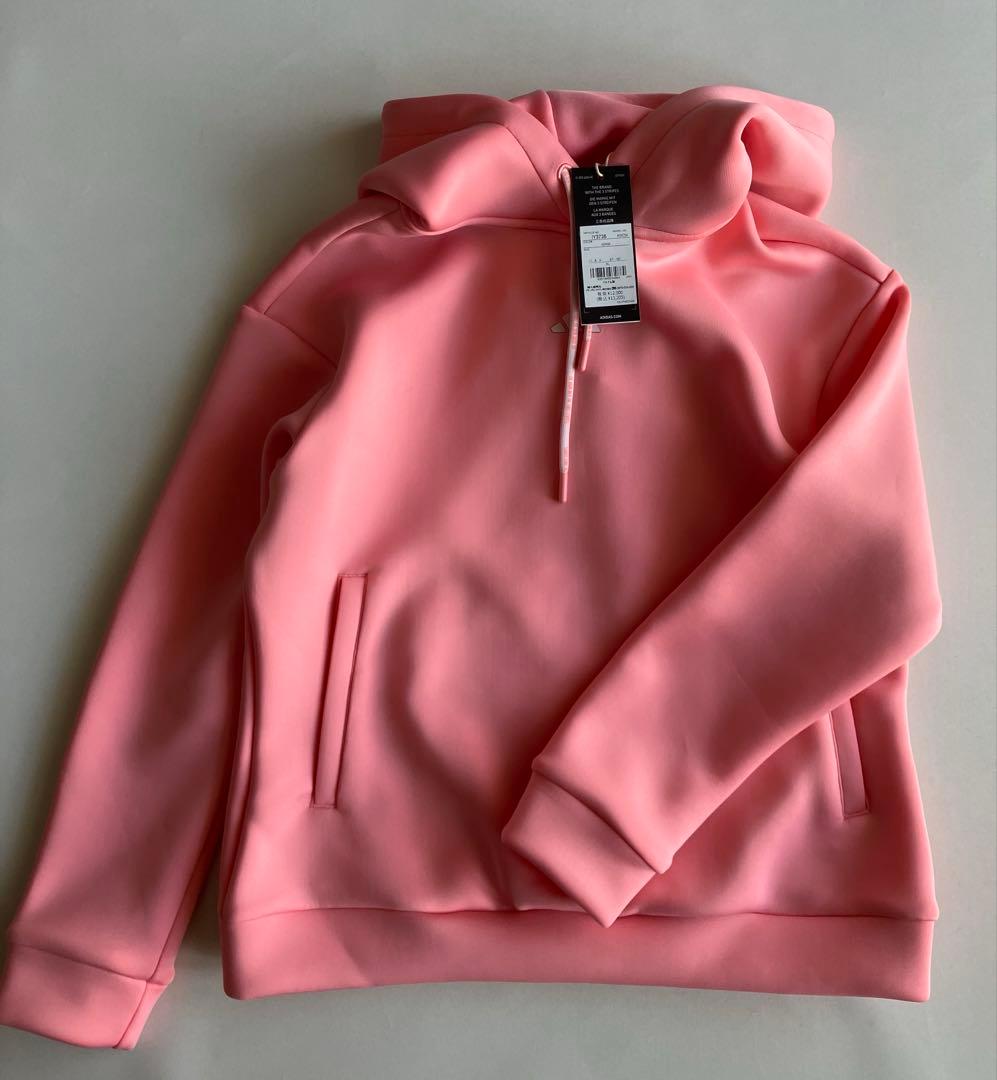 新品⛳️アディダスゴルフビッグロゴダンボールニット&裏フリーススカート　XL